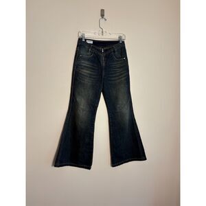 Simple Project Dark Wash Jeans - Flare